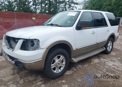 2003 Ford Expedition Eddie Bauer from USA, damaged, VIN 1FMPU17LX3LC47095